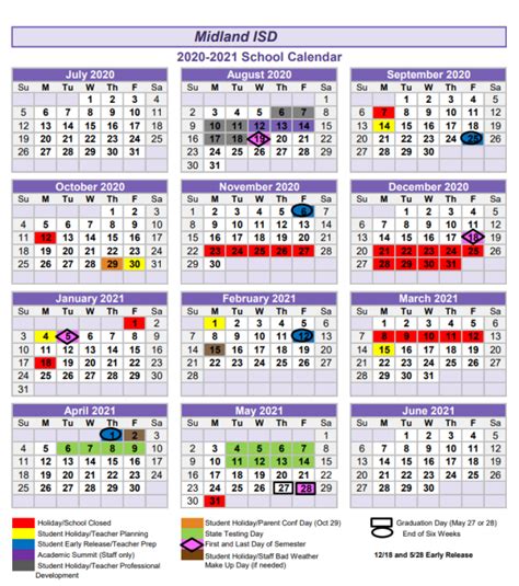 Misd Calendar 2022